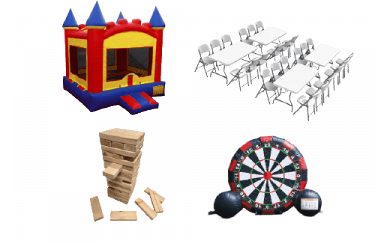 Castle Bounce House II Party Package