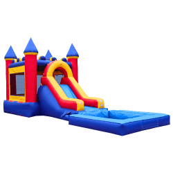 Castle20Bounce20House20and20Slide20Combo20 20with20pool20 3 Castle Bounce House and Slide Combo