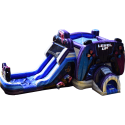 Gamer20Dual20Lane20Combo20 20Slide20View2050020x2050020 1 Gamer Bounce House and Dual Lane Slide Combo