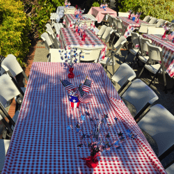 6ft rectangle folding table burien three tree point july 4th event 1 6ft Rectangle Folding Table