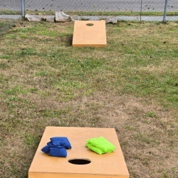 cornhole game set rental north bend church event 1763263354 Cornhole Game Set Rental