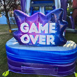 game zone bounce house dual lane slide rental burien game over 176 1 Game Zone Bounce & Dual Lane Slide Combo