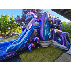 Game Zone Bounce & Dual Lane Slide Combo