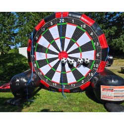 inflatable soccer dart rental auburn washington 1762215261 10 FT Soccer Dart & Multi Game Combo