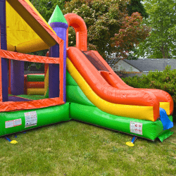 rainbow fortress bounce house slide combo federal way 1762470058 Rainbow Fortress Bounce House and Slide Combo