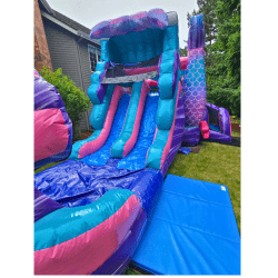 under the sea bounce house slide rental mercer island seattle 1762 1 Under The Sea Bounce House and Dual Lane Slide Combo
